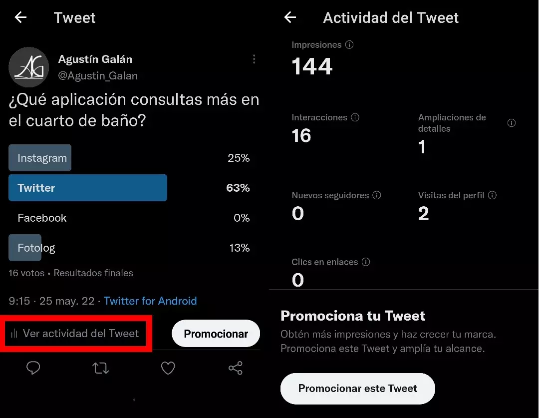 How to make surveys on Twitter from mobile 3