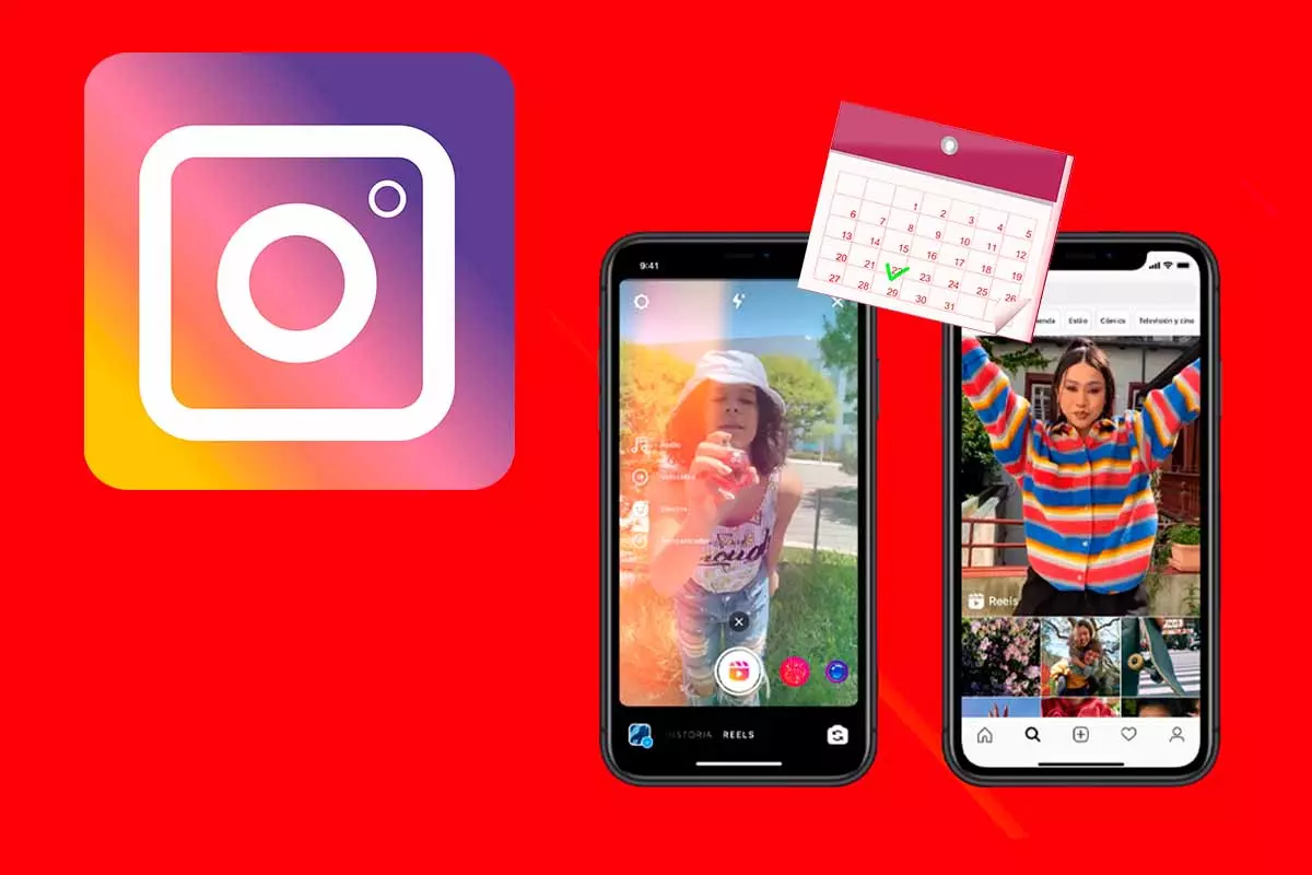 How to program reels on Instagram from mobile 1