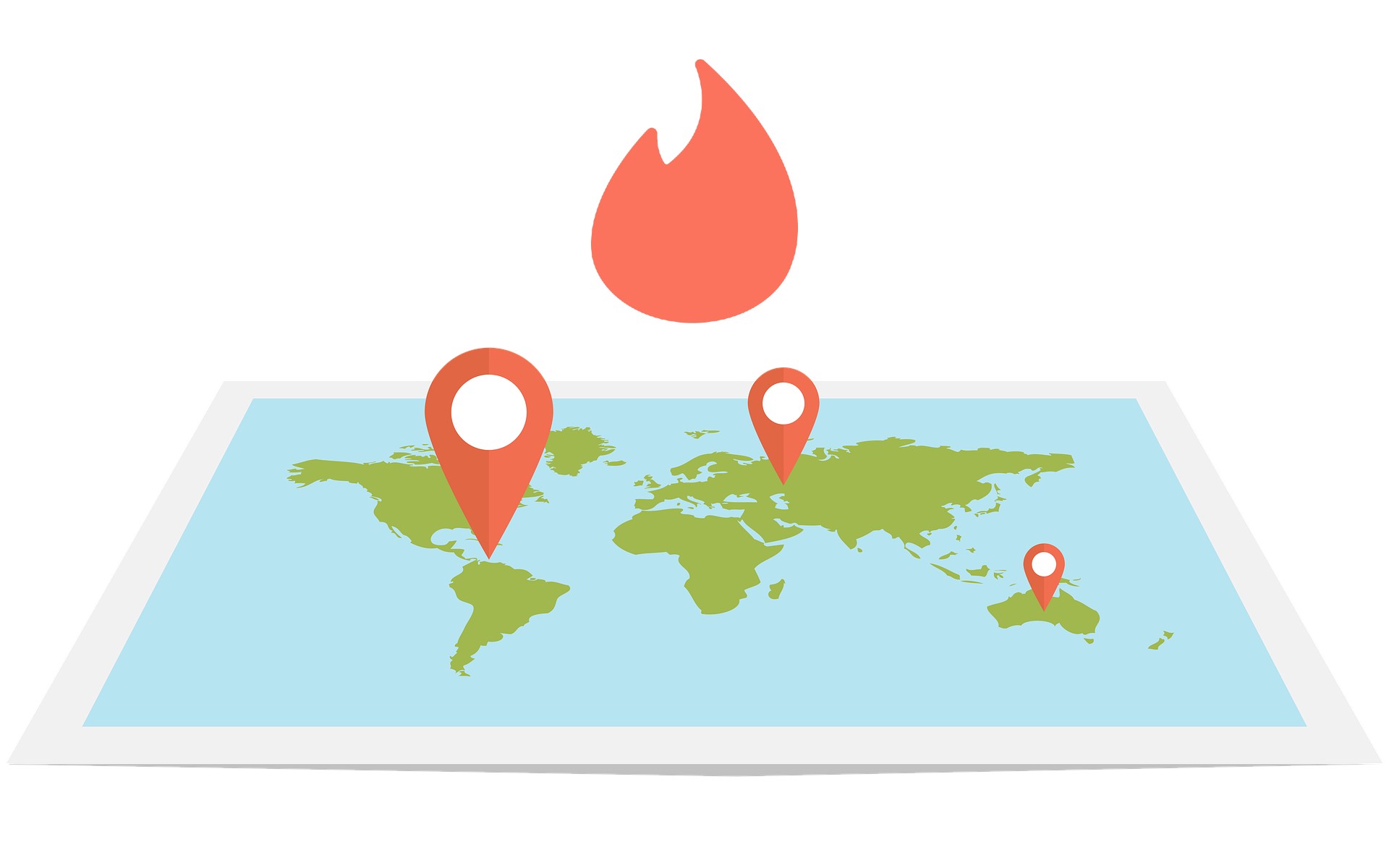 Por qué en Tinder me aparece gente de otros países