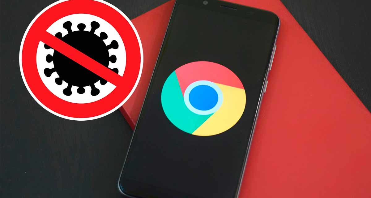 Qué significa la notificación de eliminar virus en Google Chrome en Android 1