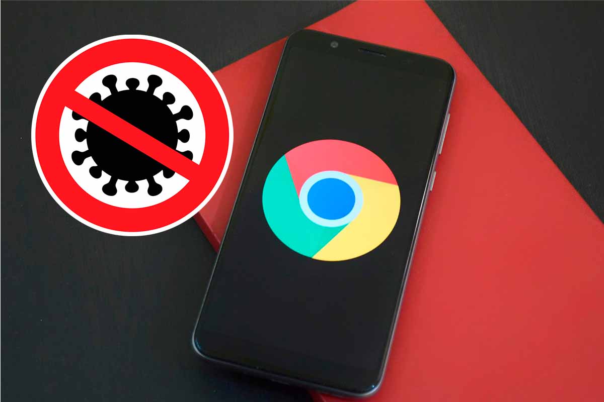 Qué significa la notificación de eliminar virus en Google Chrome en Android 1