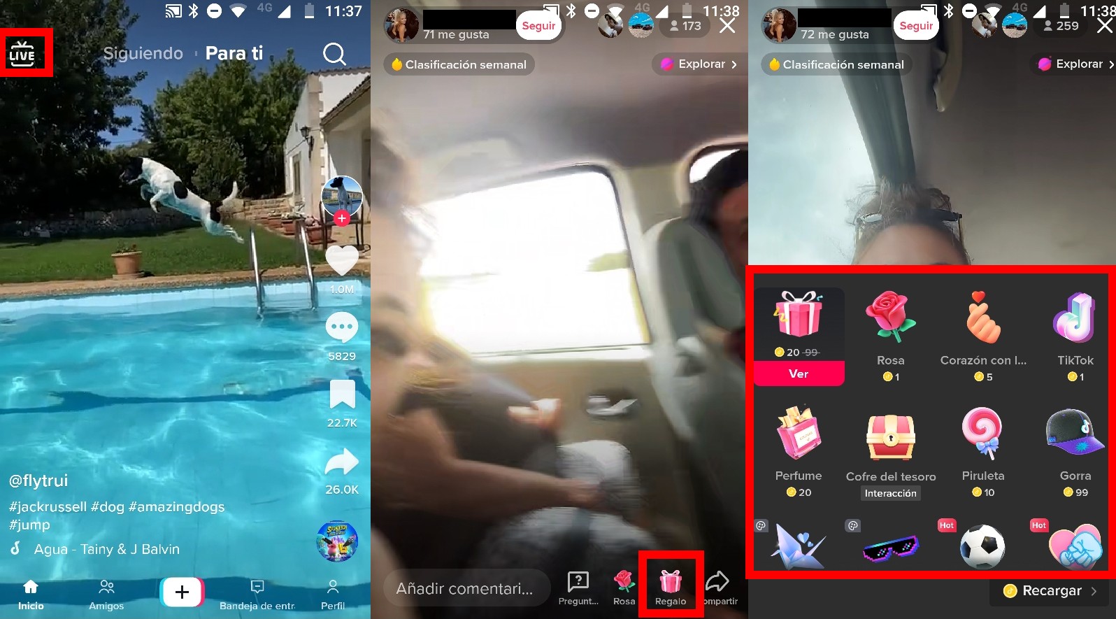 Qué son los regalos de TikTok LIVE y cómo enviarlos
