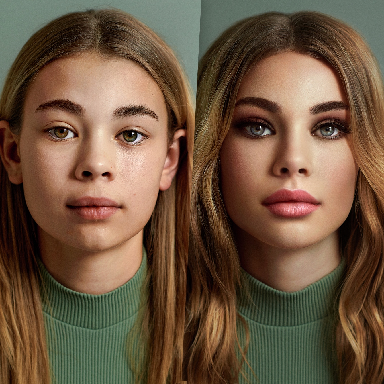 Este es el filtro de TikTok que muestra cómo estás maquillada y sin