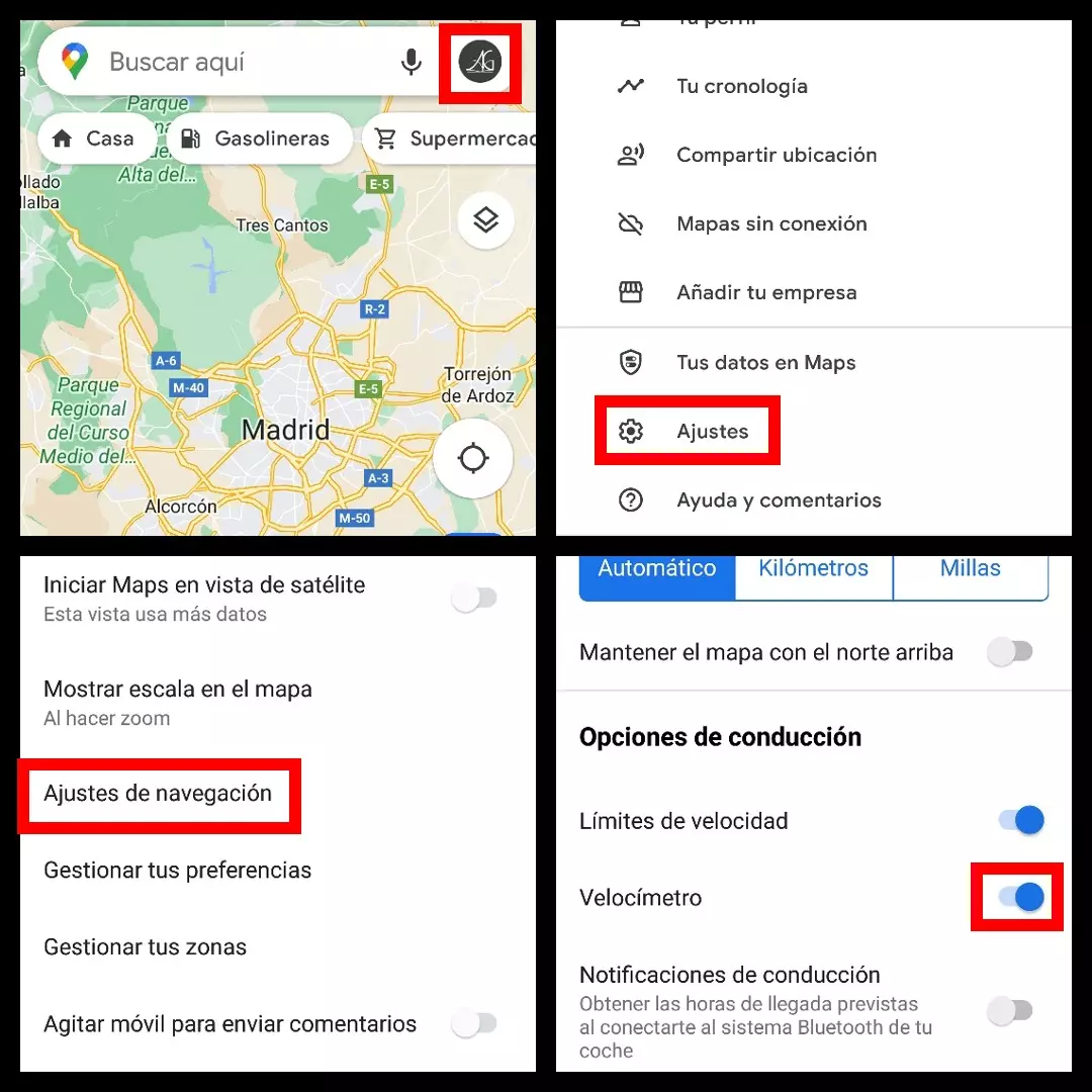 How to measure speed with Google Maps 2