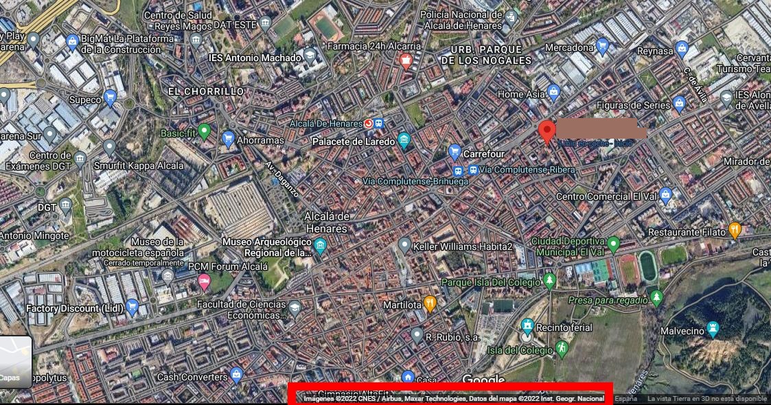 Cómo ver mi ubicación actual con vista de satélite en Google Maps 2