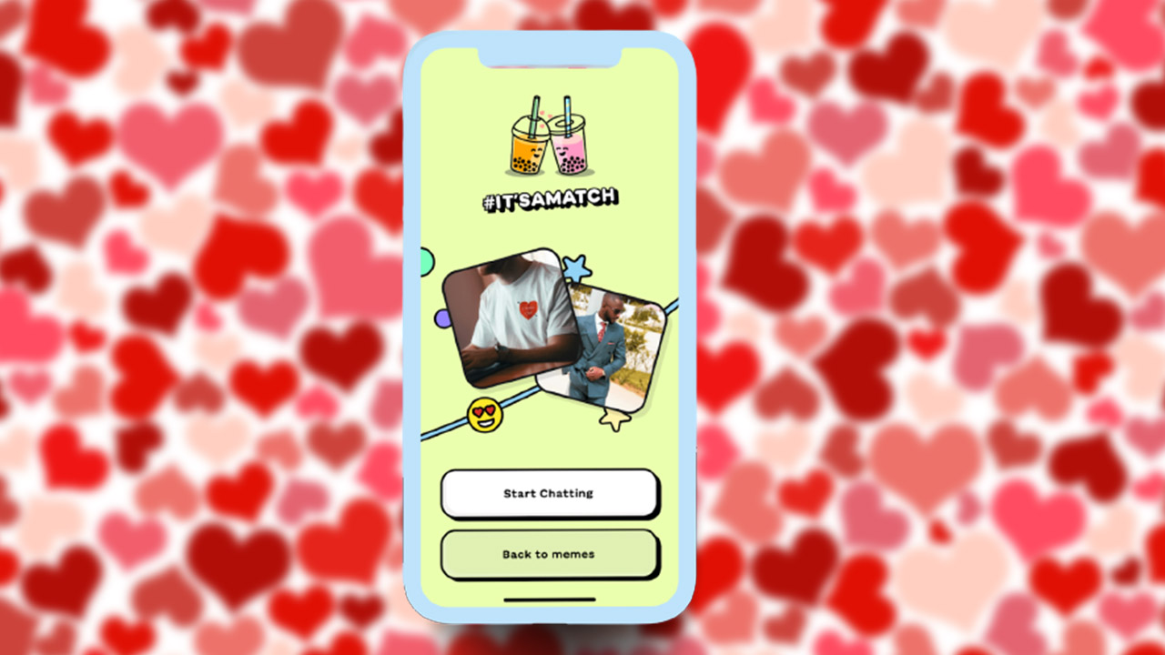 Esta app te permite ligar a través de memes