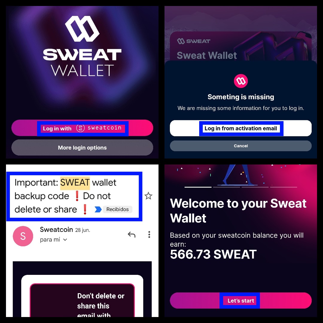 Qué es y cómo funciona Sweat Wallet para guardar tus criptomonedas de Sweatcoin 3