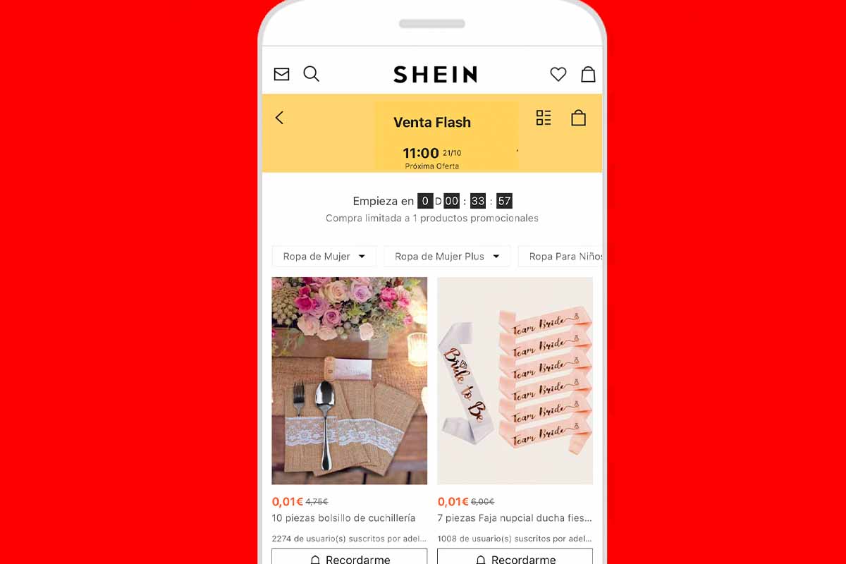 Cómo contactar con la tienda física de Shein en España
