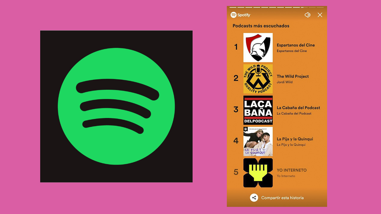 Cómo saber cuáles son mis podcast más escuchados en Spotify con Wrapped 2022