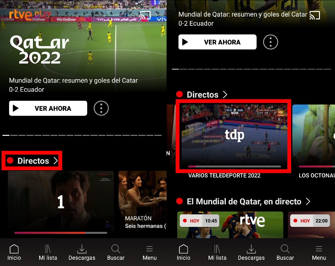 Cómo ver los partidos de España gratis en el Mundial de Qatar 2022 con RTVE Play 4