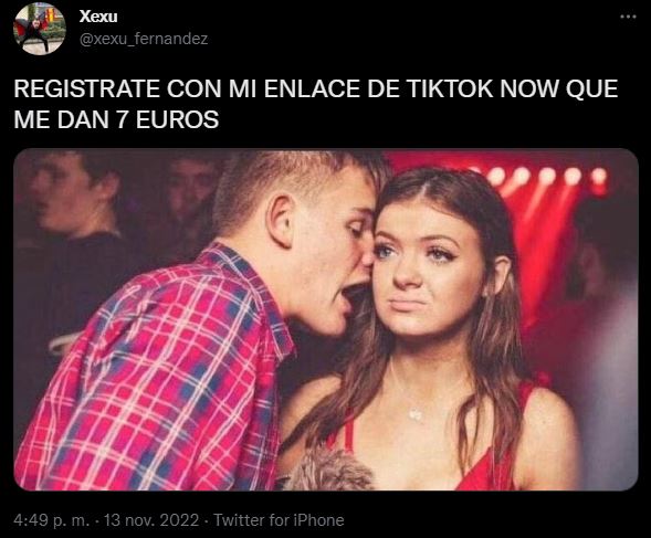 Los memes más divertidos sobre ganar 7 euros en TikTok Now 3
