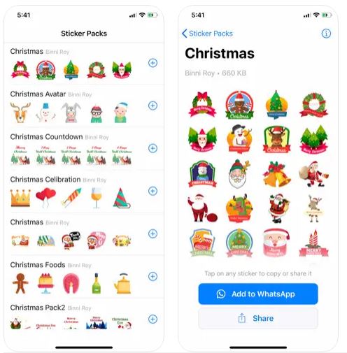 10 apps de stickers navideños para WhatsApp que no te puedes perder este 2022 2
