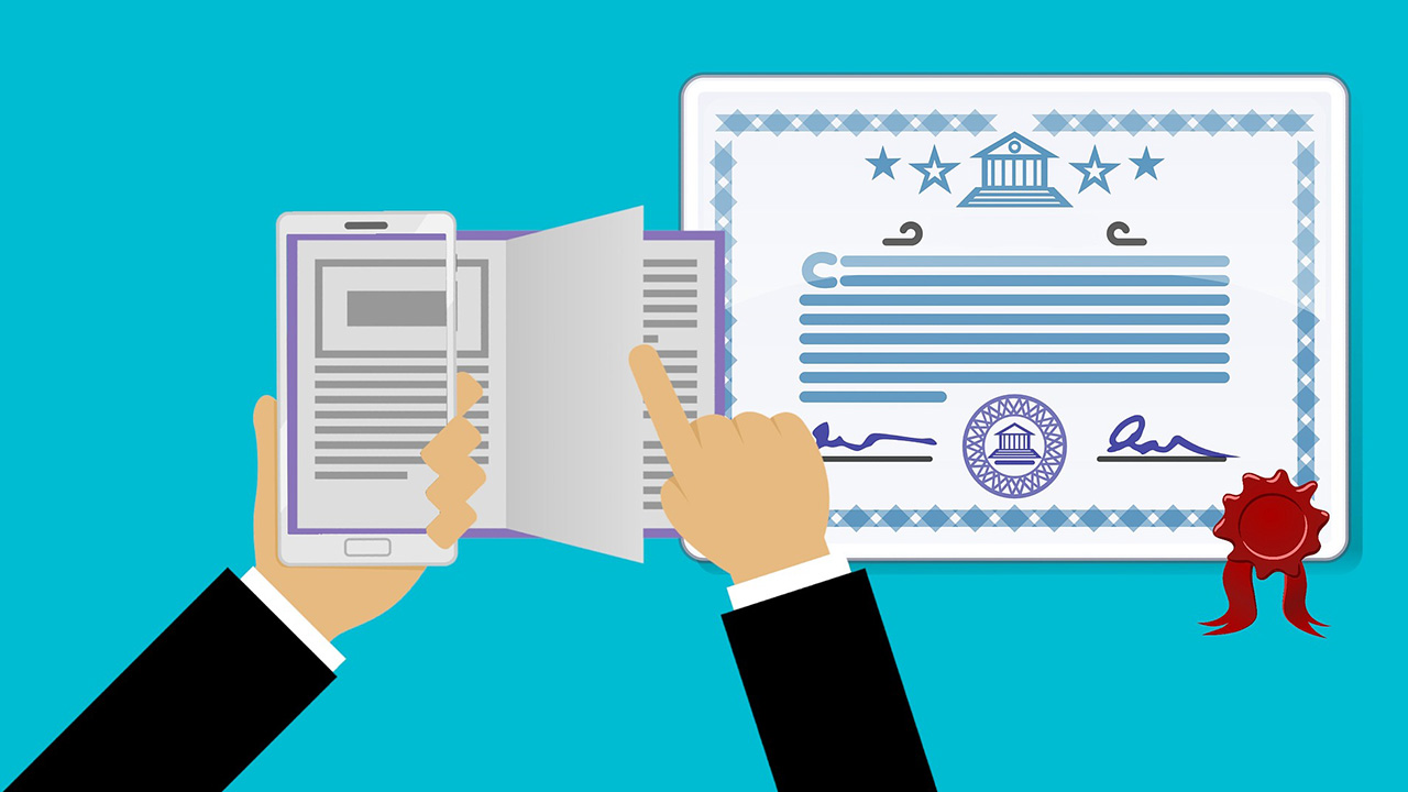 Dónde está el certificado digital en Android