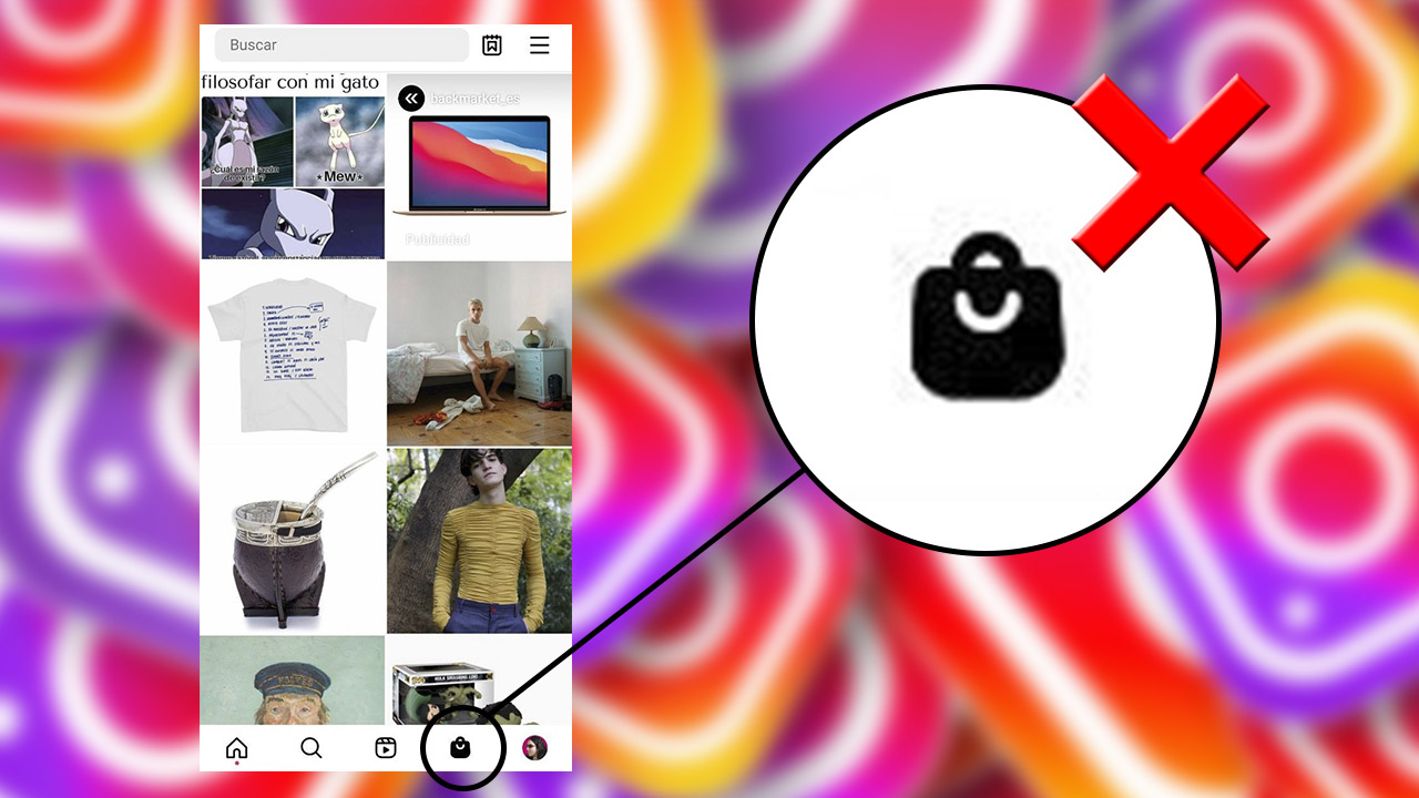Por qué ya no aparece el icono de compra en Instagram