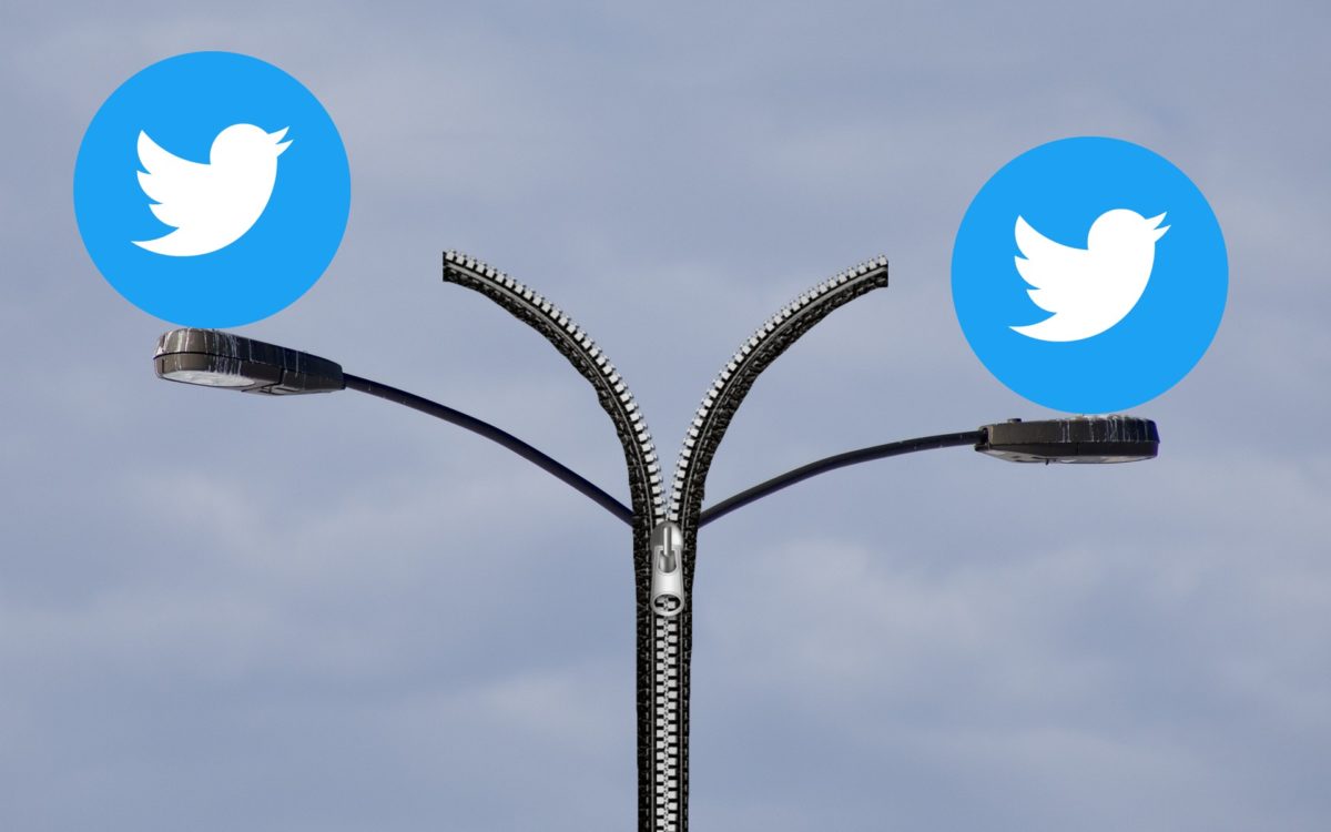 Tu pantalla de Twitter se dividirá en dos y tiene una explicación