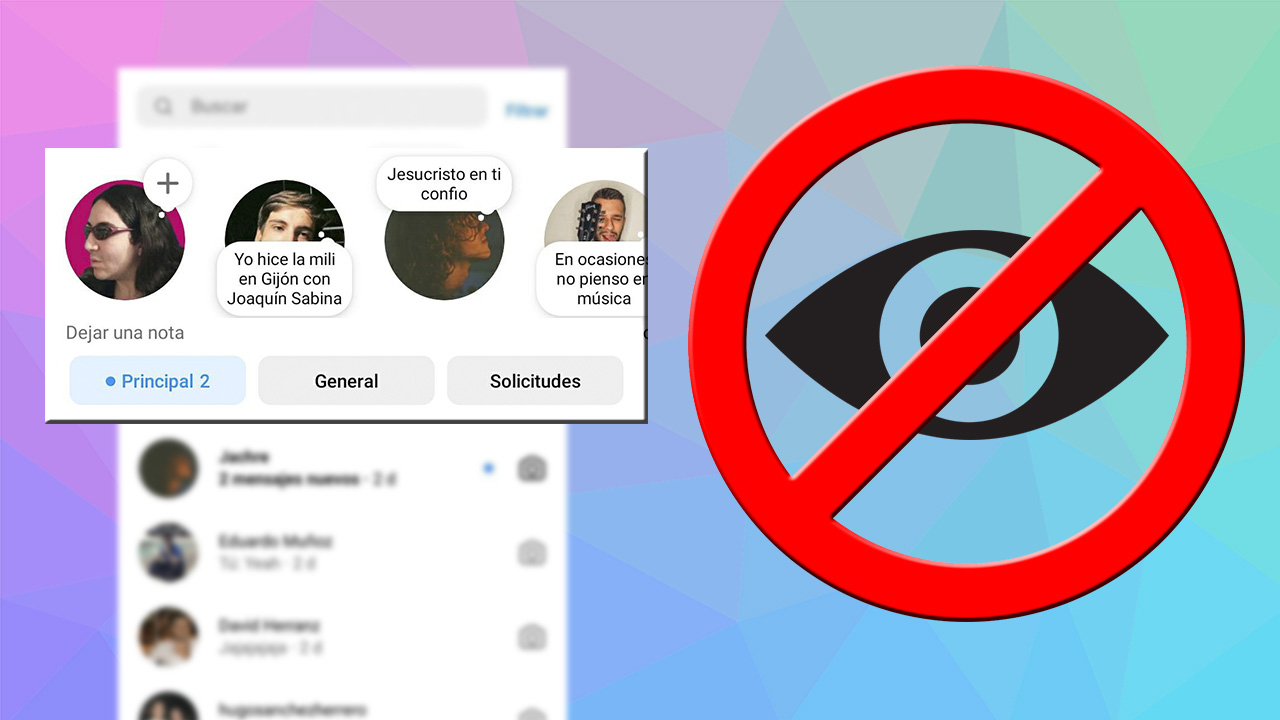 Cómo evitar que una persona vea mis notas de Instagram