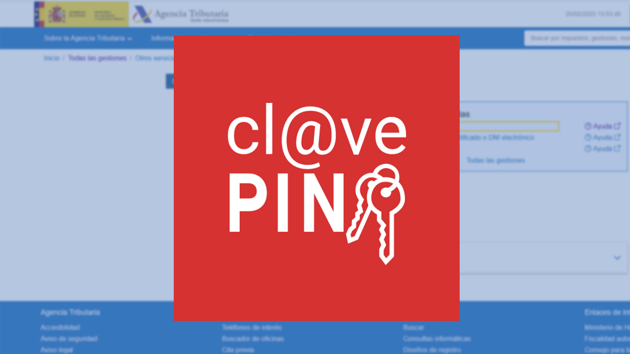 Cómo registrarme en mi Cl@ve Pin para pedir la ayuda de 200 euros del Gobierno