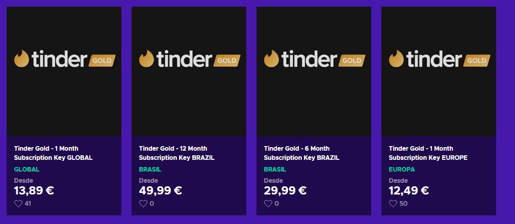 Cómo conseguir Tinder Gold más barato 2