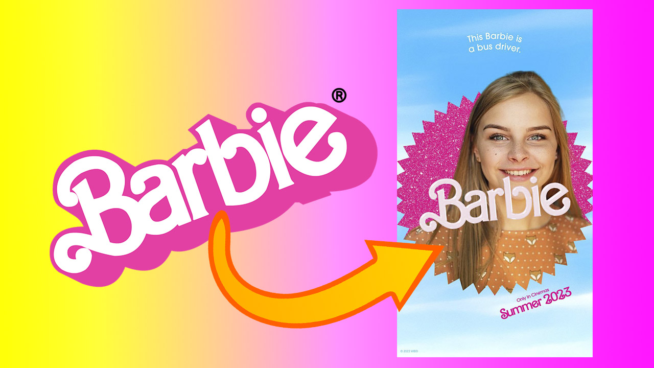 Cómo hacer el cartel de la película Barbie con tu foto que está triunfando en redes sociales