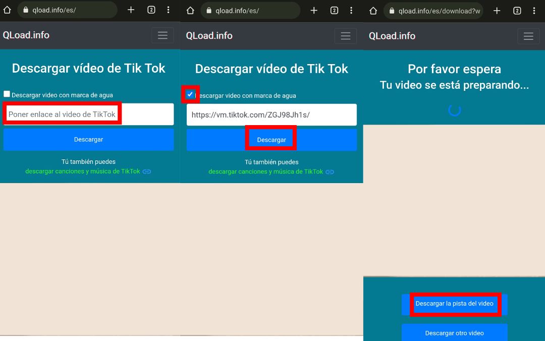3 formas para descargar vídeos de TikTok sin marca de agua 5