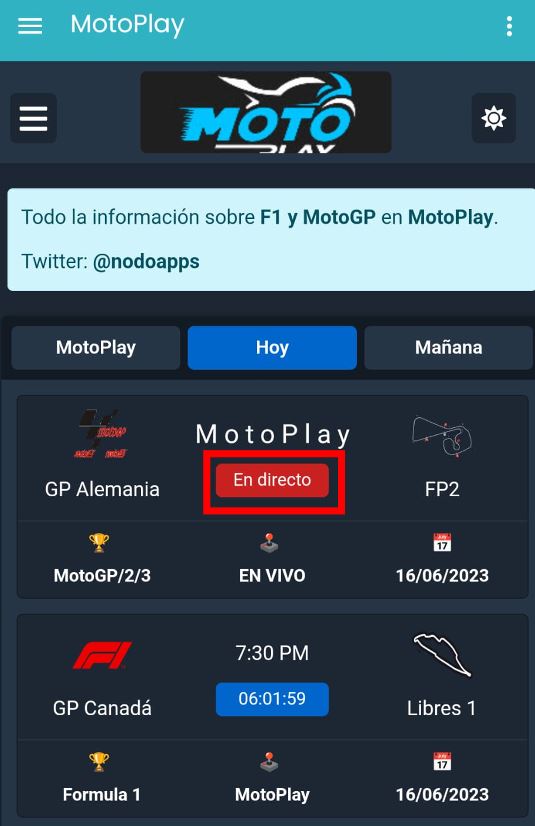 MotoPlay no funciona: por qué no puedo ver las carreras de F1 y MotoGP 1