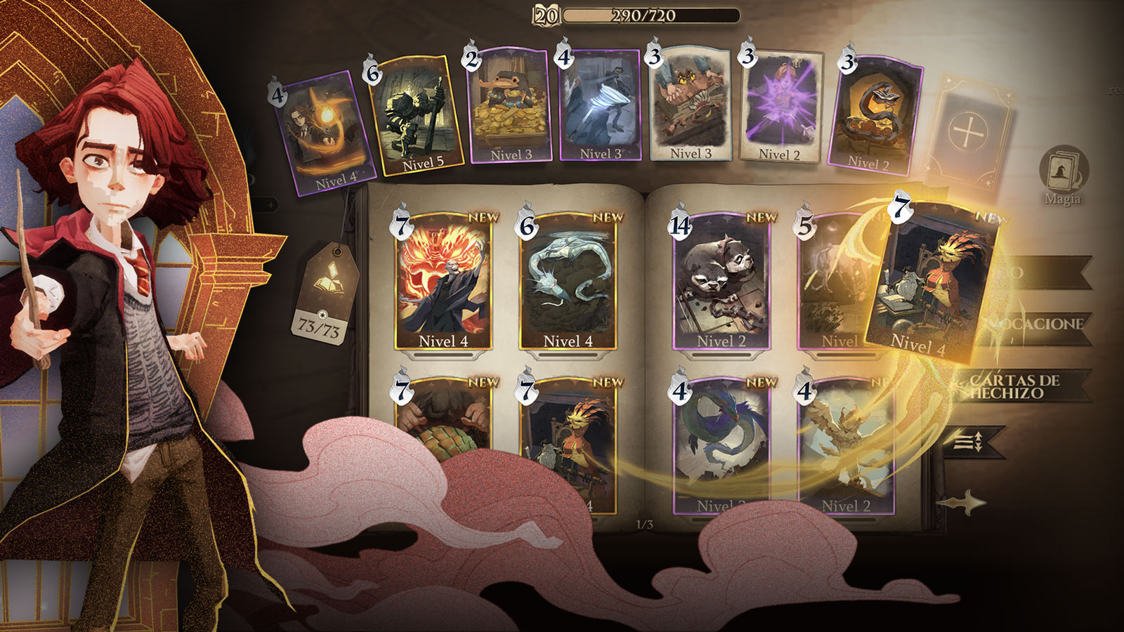 Estas son las mejores cartas para combatir en Harry Potter: La Magia Emerge