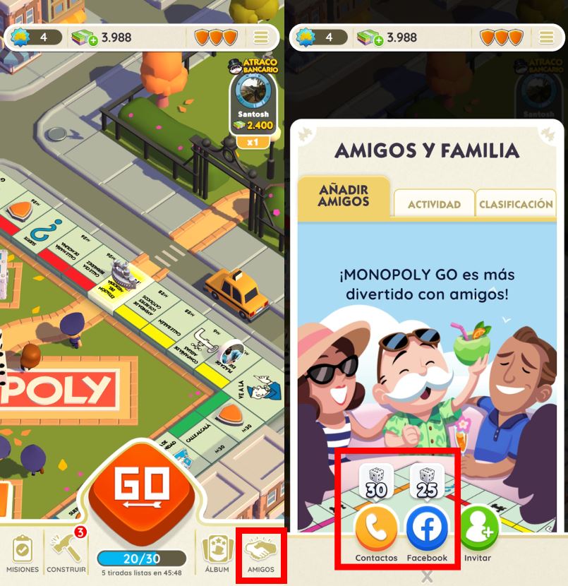 Cómo conseguir dados más rápidos en Monopoly GO 3