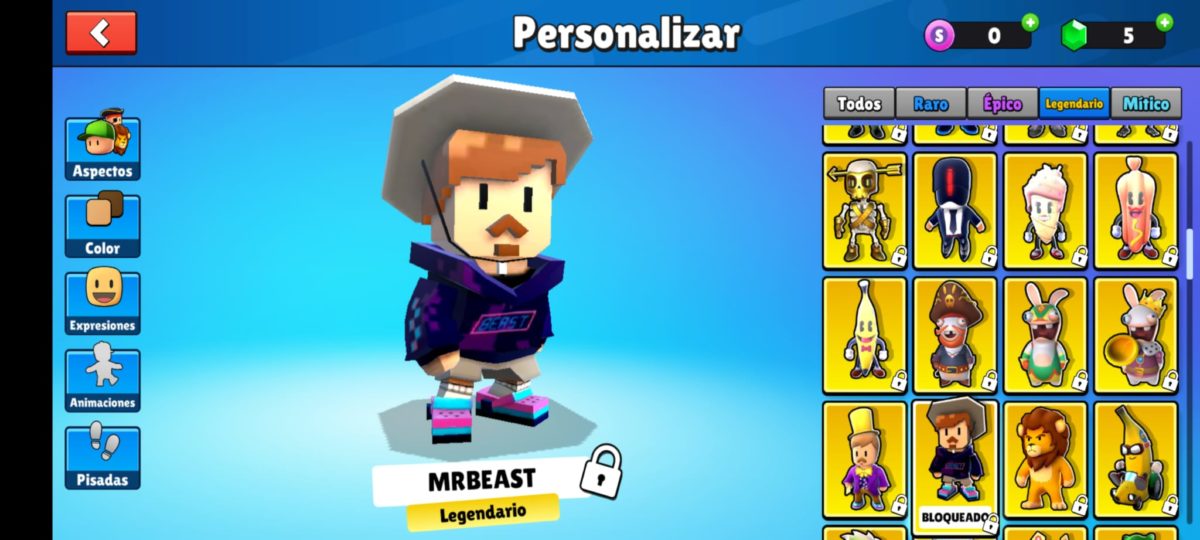 Cómo convertirte en MrBeast en Stumble Guys
