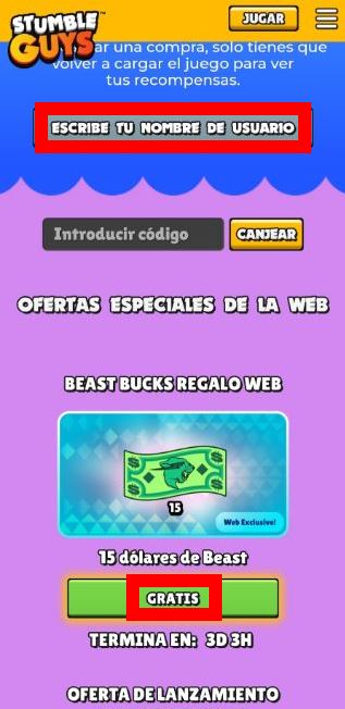 Cómo convertirte en MrBeast en Stumble Guys 4