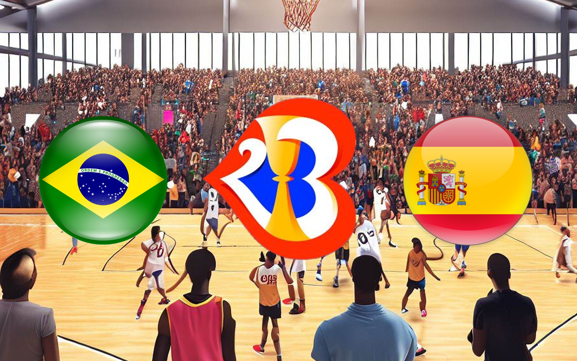 Cómo ver el partido de baloncesto Brasil-España en directo y gratis