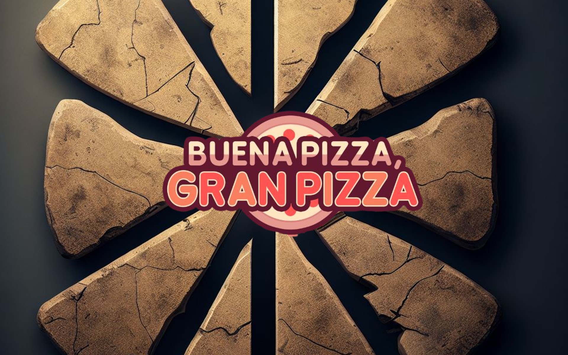 Dónde encontrar las piezas de la tablilla antigua de piedra en Buena Pizza Gran Pizza