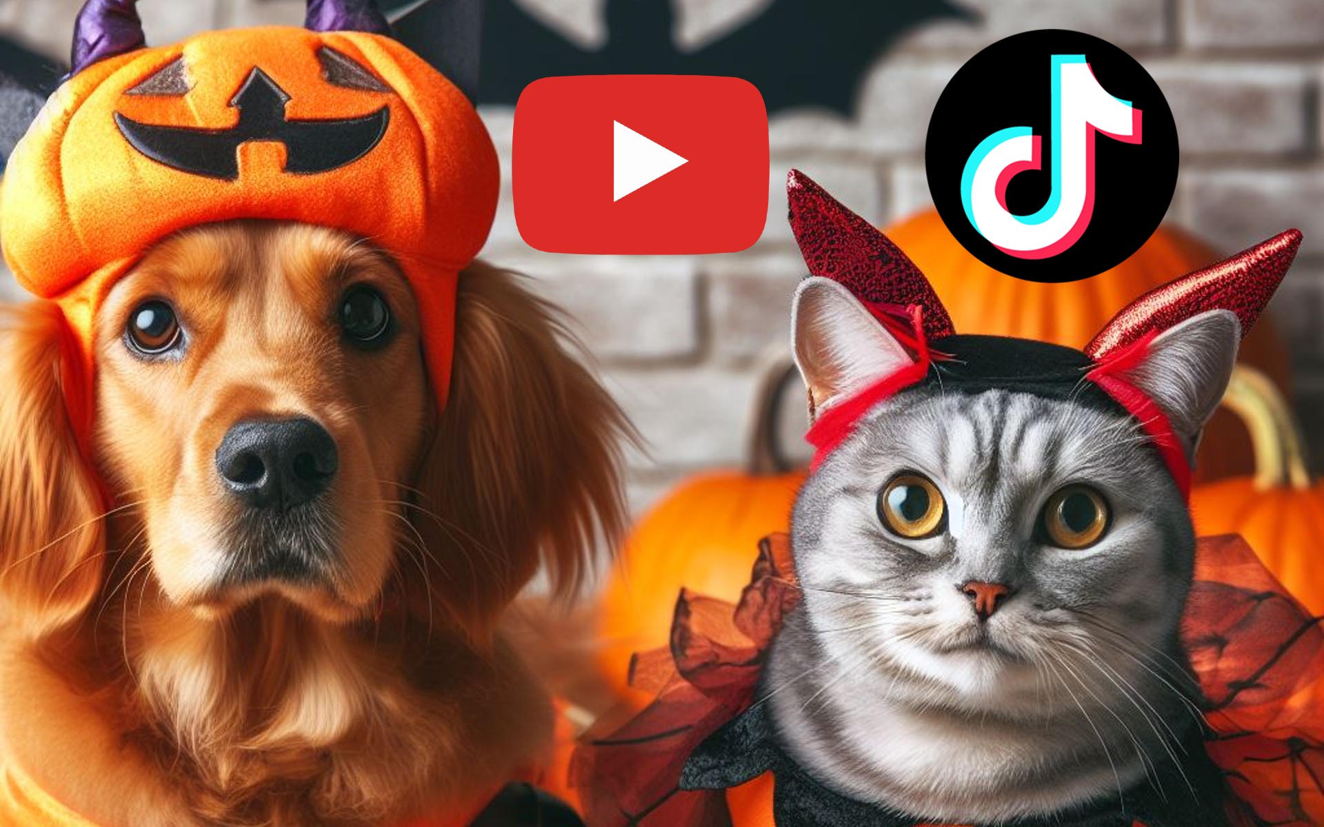 Los mejores vídeos de TikTok y YouTube con disfraces de Halloween para perros y gatos