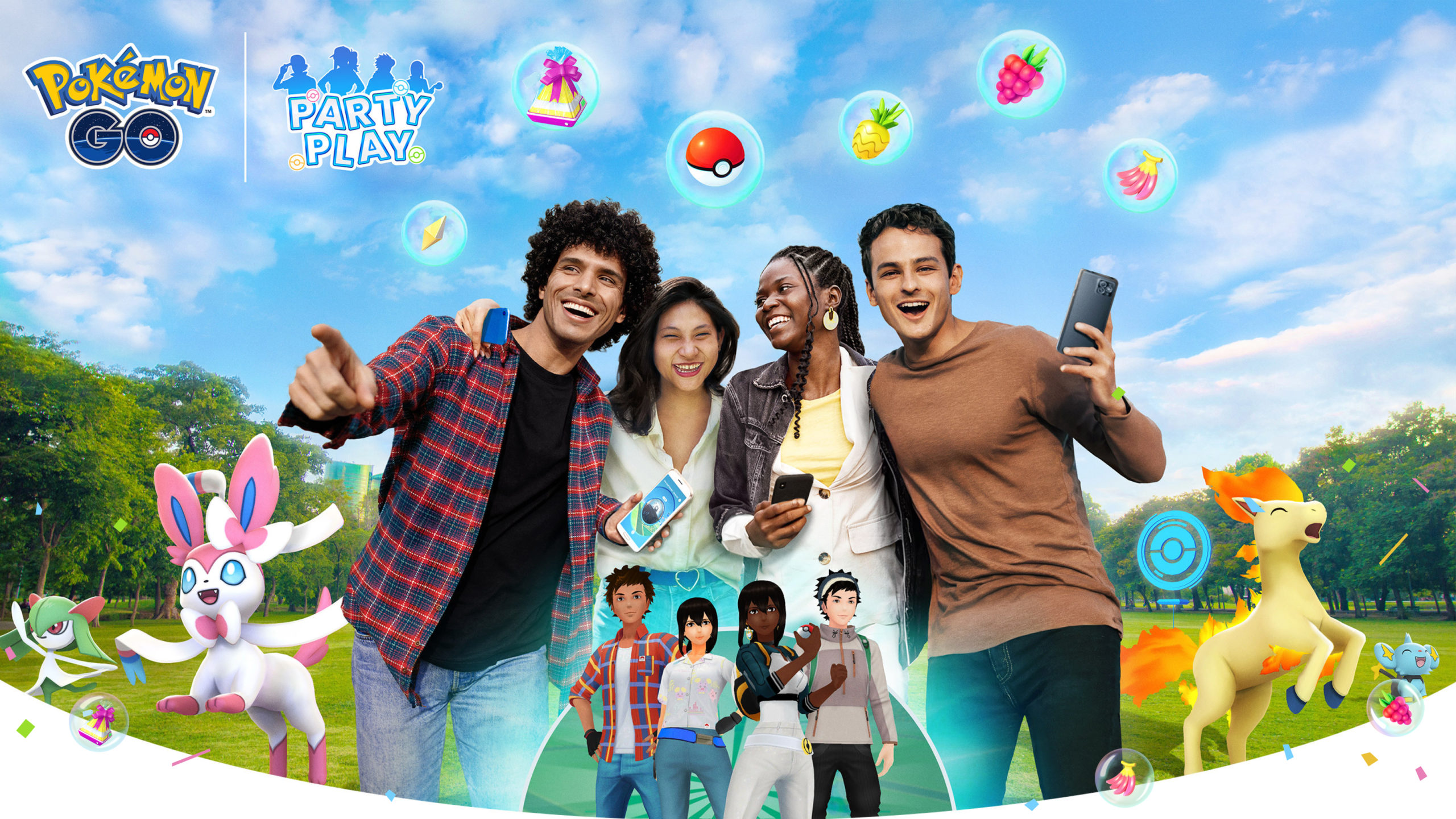 Party Play: cómo usar el juego en equipo en Pokémon GO