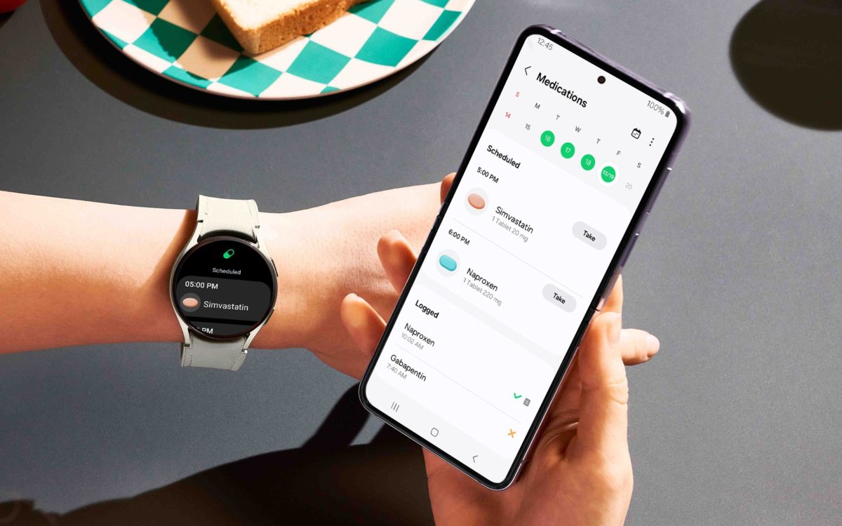 Cómo llevar tu medicación al día con la aplicación Samsung Health