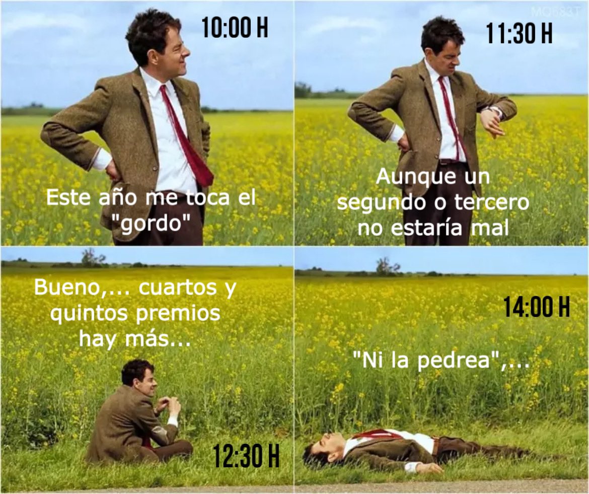 Los mejores memes sobre el sorteo de la Lotería de Navidad 2023 (1)