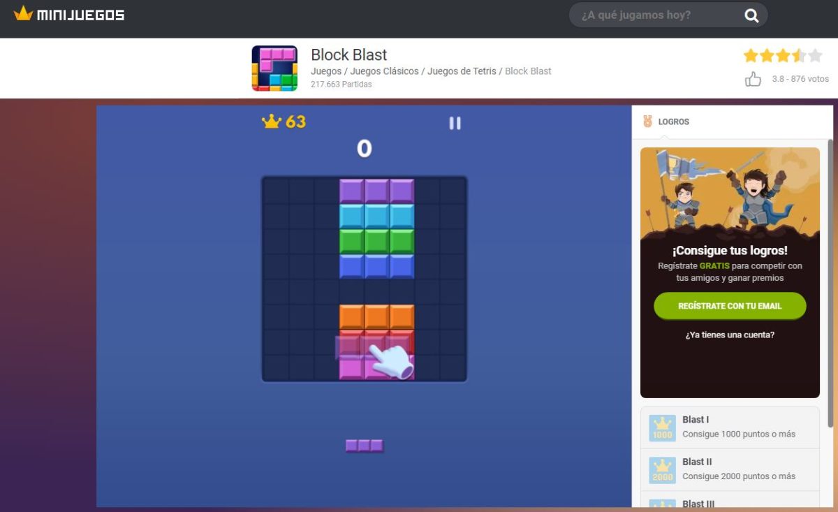 Cómo jugar a Block Blast! online en PC, gratis y sin descargar nada 1