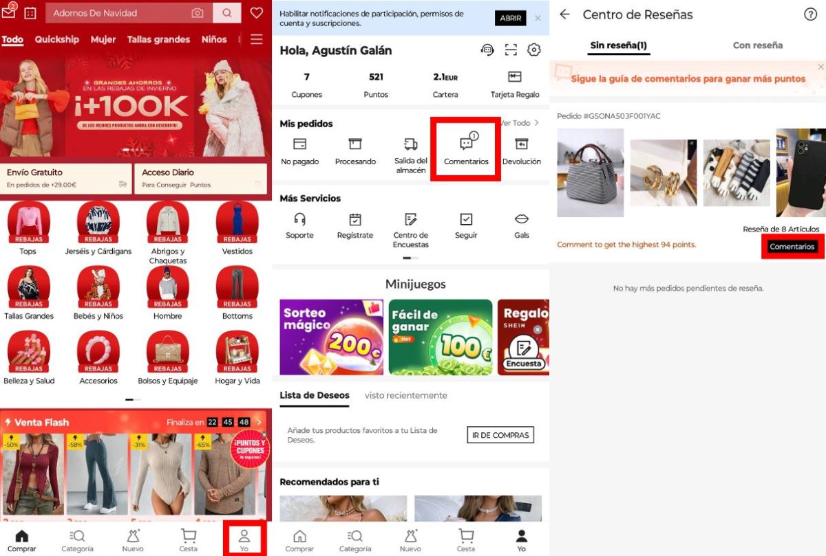 Cuidado con la app para ganar dinero con Shein: puede ser un timo 1