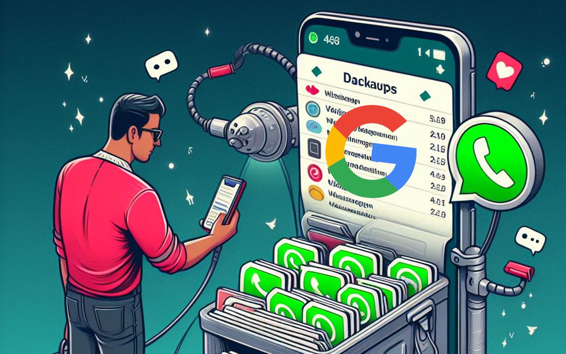 Cuidado si haces copias de seguridad en WhatsApp: pronto te quedarás sin espacio en Google