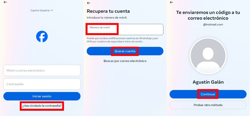Guía paso a paso de Facebook: cómo recuperar tu cuenta de Facebook 4