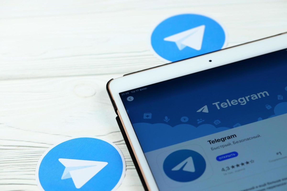 cómo usar telegram web en una tablet