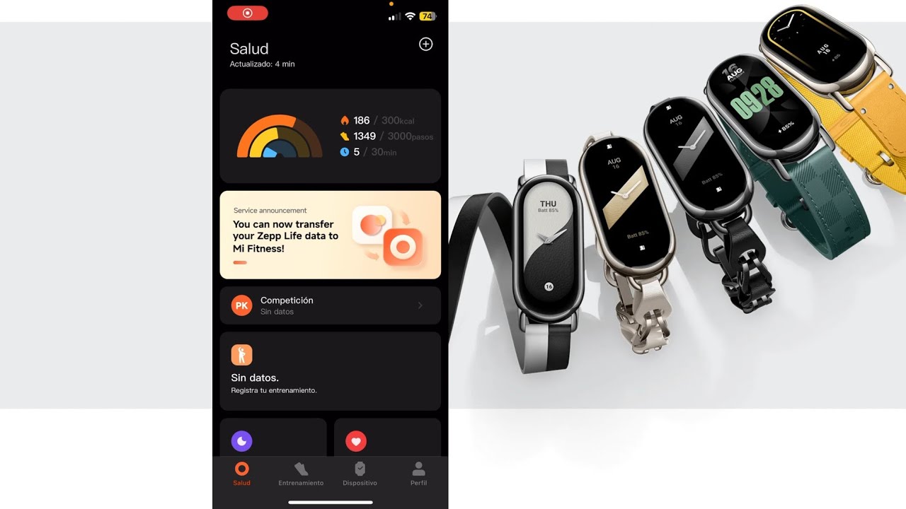 Guía paso a paso sobre cómo conectar una pulsera o reloj de Xiaomi con la app Xiaomi Mi Fitness