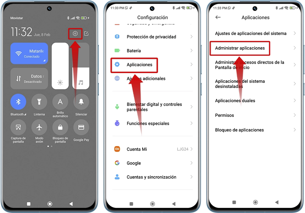 Así puedes eliminar las notificaciones de GetApps en Xiaomi desde ajustes
