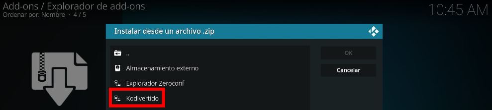 Kodivertido, cómo instalar este addon alternativa a Cristal Azul en Kodi 14