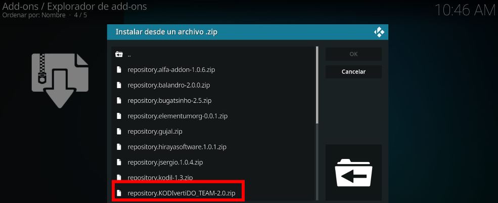 Kodivertido, cómo instalar este addon alternativa a Cristal Azul en Kodi 16