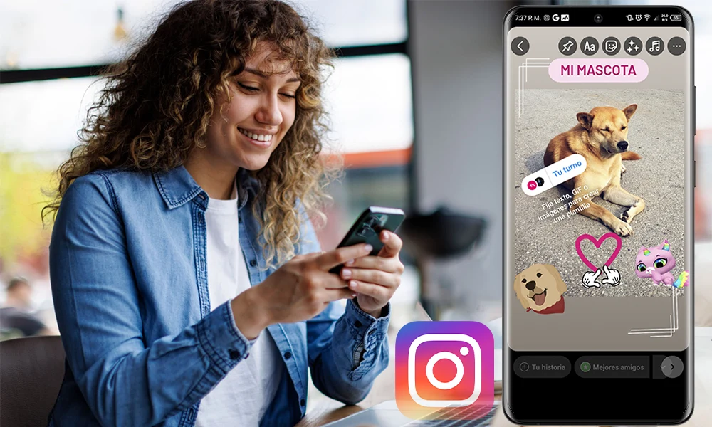 Las mejores plantillas con el sticker Ahora tu para hacer historias de Instagram