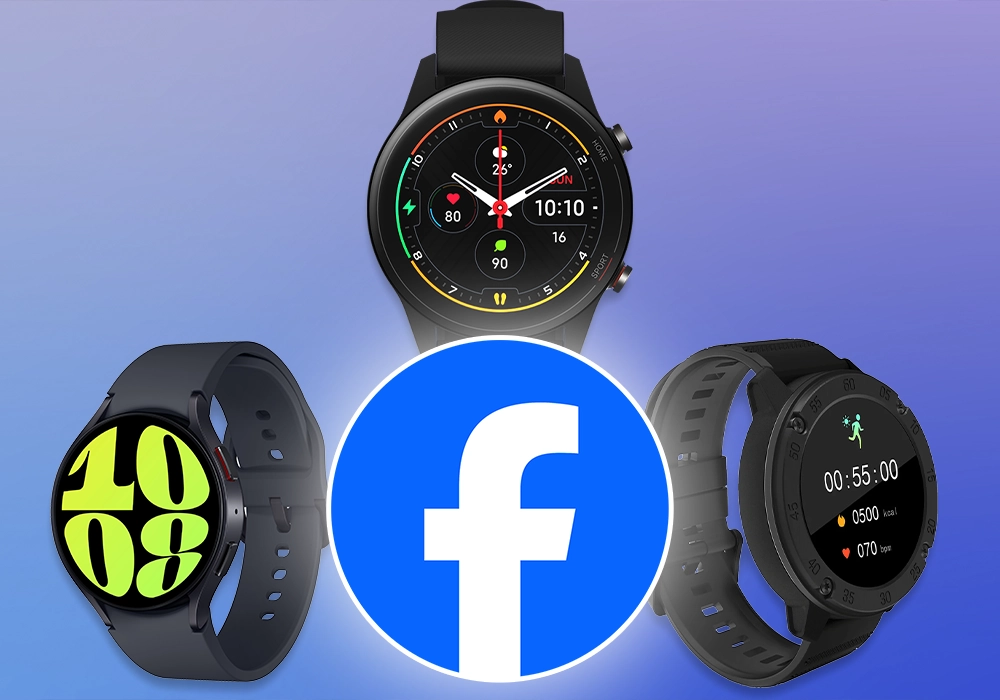 Estos son los relojes inteligentes que pueden tener Facebook