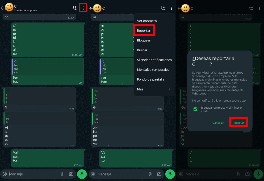 Qué significa en WhatsApp este chat es con una cuenta de empresa 2