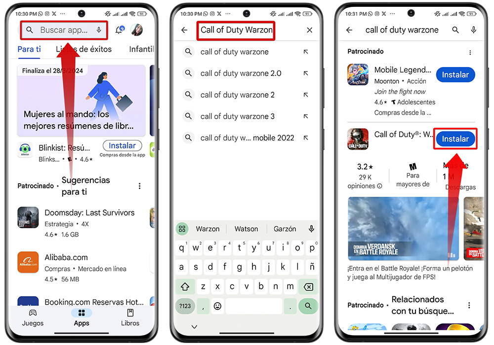 Cómo descargar Call Of Duty Warzone Mobile en Android