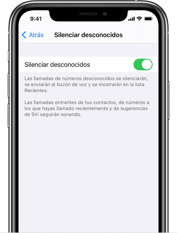 silenciar-desconocidos-iphone