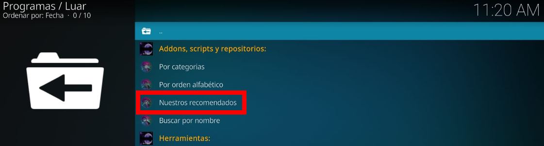 Cómo ver deportes y fútbol gratis en Cristal Azul 3.0.9 en Kodi 4